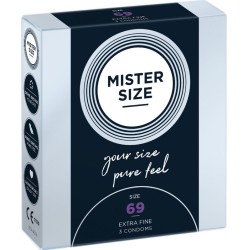 Mister Size CONDOMS SIZE XXXL 69 MM (3 UNITS)