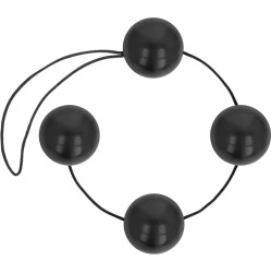 Ohmama Anal OHMAMA - BLACK CHINESE ANAL BALLS 170 GR