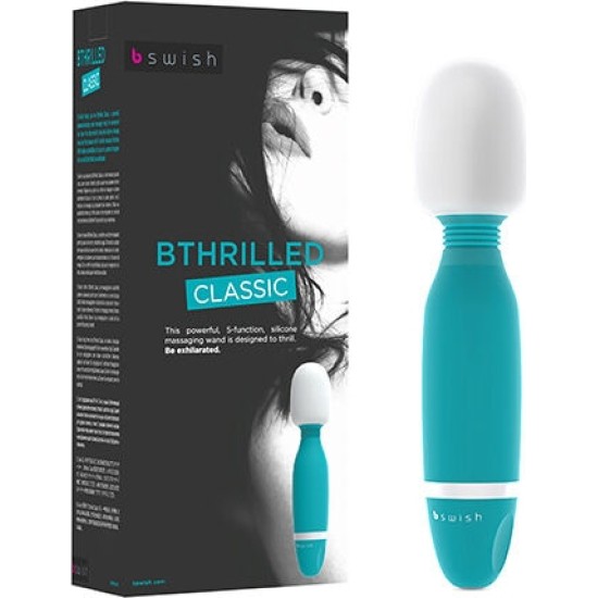 B Swish BTHRILLED CLASSIC WAND VIBRATOR JADE