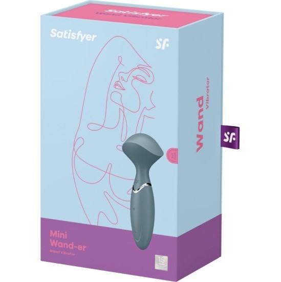 Satisfyer Wand SATISFYER - MINI WOND-ER GREY