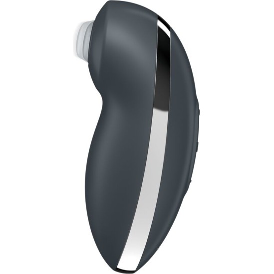 Satisfyer Vibrator SATISFYER - TAP & CLIMAX 2 VIBRATOR & STIMULATOR GREY