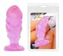 Baile Anal BAILE - UNISEX ANAL PLUG WITH rozā SUCTION CUP