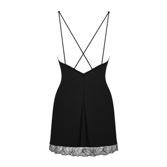 Obsessive Chemise Obsessive - СОРОЧКА BELLA ROU И СТРИНКИ XS/S