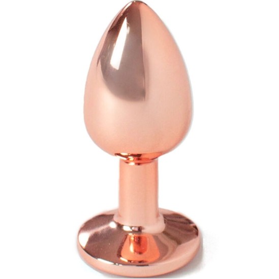 Secretplay Toys SECRET PLAY - METAL BUTT PLUG ROSE GOLD VÄIKE SUURUS 7 CM