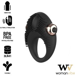 Womanvibe Silikona dzimumlocekļa gredzens ar vibrāciju