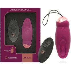 Rithual PRIYA ДИСТАНЦИОННО УПРАВЛЯЕМОЕ ЯЙЦО G-SPOT + ВИБРАЦИЯ