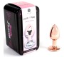 Secretplay Toys SECRET PLAY - METAL BUTT PLUG ROSE GOLD SMALL SIZE 7 CM