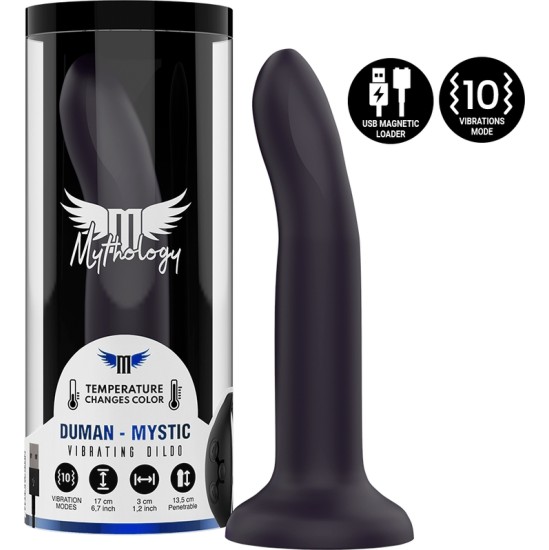 Mythology Fantasy Dildo MYTHOLOGY DUMAN MYSTIC Dildo M - VIBRATOR WATCHME BELAIDĖ TECHNOLOGIJA SUDERINAMAS