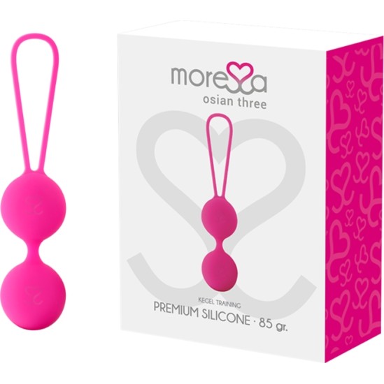 Moressa OSIAN THREE PREMIUM SILICONE rozā