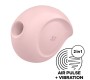 Satisfyer Air Pulse SATISFYER SUGAR RUSH AIR PULSE STIMULATOR & VIBRATOR - rozā