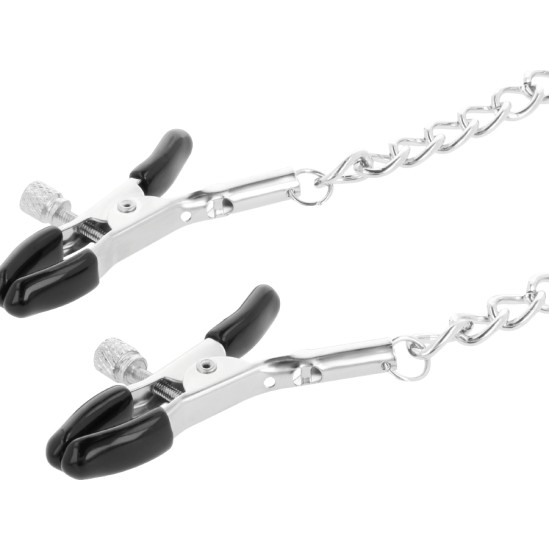 Darkness Sensations DARKNESS - ADJUSTABLE NIPPLE CLAMPS METAL