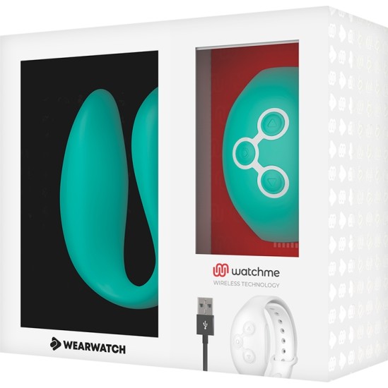 Wearwatch DUAL TECHNOLOGY WATCHME LIGHT GREEN VIBRATOR