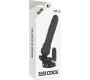 Basecock REALISTIC VIBRATOR REMOTE CONTROL BLACK 19.5 CM