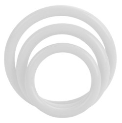 California Exotics CALEX TRI-RINGS HELEDAVAD PIMEDAS