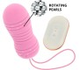 Ohmama Stimulating OHMAMA - REMOTE CONTROL EGG 7 MODES ROTATION rozā