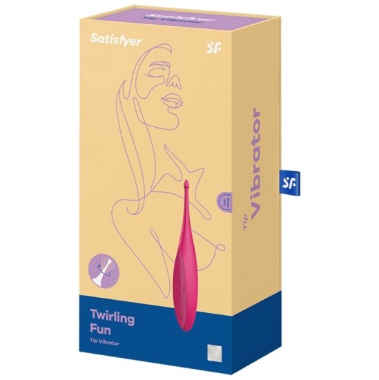 Satisfyer Stimulējošs vibrators - rozā