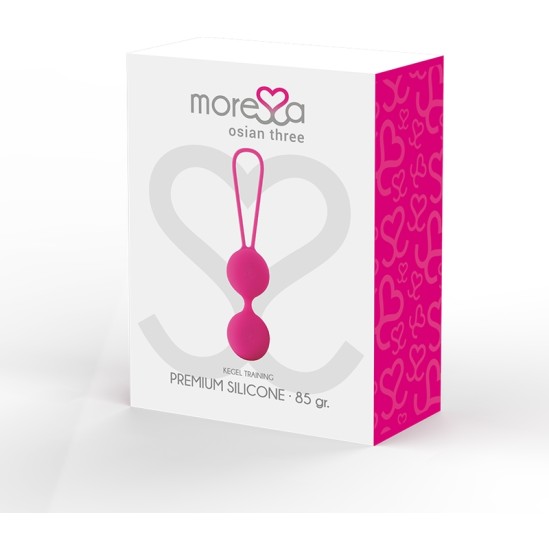 Moressa OSIAN THREE PREMIUM SILICONE rozā