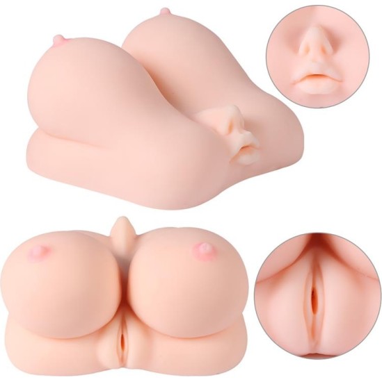 Xise Jalome Masturbator 3 in 1 Vagina, Mouth and Breast 3.2 kg