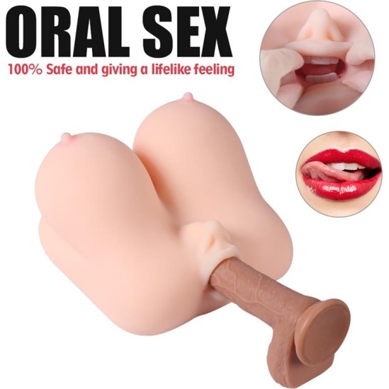 Xise Jalome Masturbator 3 in 1 Vagina, Mouth and Breast 3.2 kg