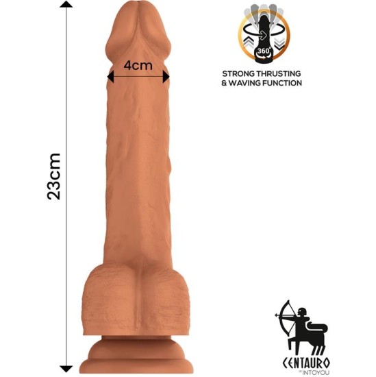 Centauro Quintus Dildo with Thrusting, Waving and Vibration 9 - 23 cm
