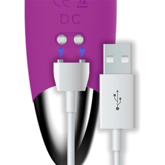 Action No. Ten G-Spot Hyper-Flexible Vibe Magnetic USB Silicone