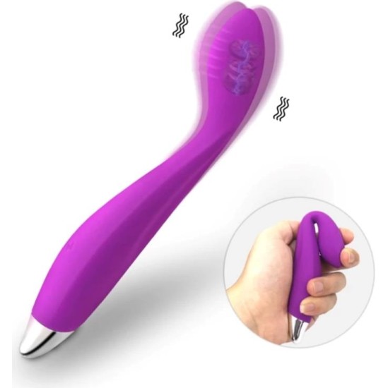 Action No. Ten G-Spot Hyper-Flexible Vibe Magnetic USB Silicone