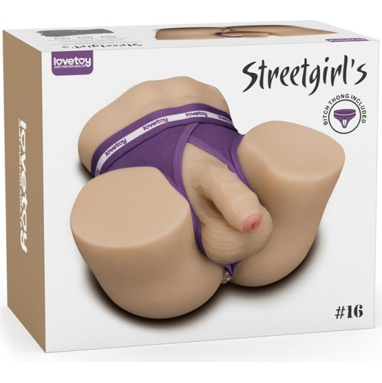 Lovetoy Streetgirls 16 Masturbator with Dildo