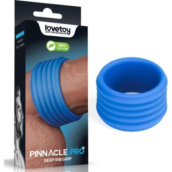 Lovetoy Pinnacle Pro deep Rib Grip Penis Ring