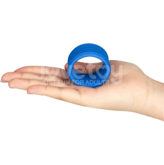 Lovetoy Pinnacle Pro deep Rib Grip Penis Ring