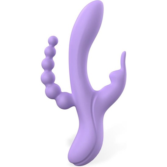 Engily Ross Lindsay Vibe with Anal Chain Liquid Silicone Unibody Flexible 2 Motors