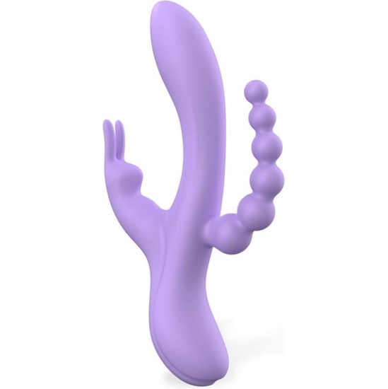 Engily Ross Lindsay Vibe with Anal Chain Liquid Silicone Unibody Flexible 2 Motors