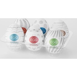 Tenga Pack of 6 Tenga Eggs Standard Package