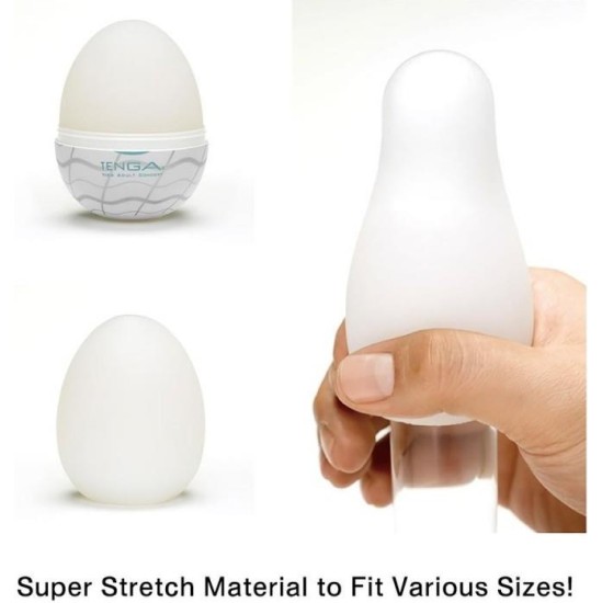 Tenga Pack of 6 Tenga Eggs Standard Package