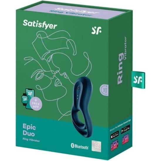 Satisfyer Penis Ring Epic Duo with APP Satisfyer Connect