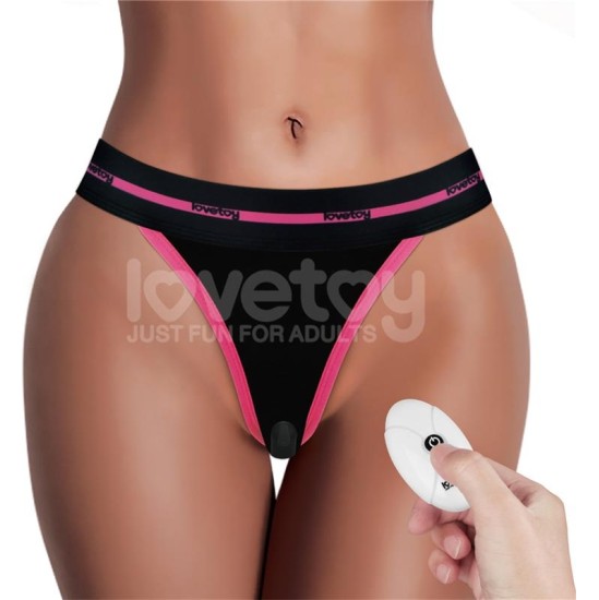 Lovetoy Printed Vibrating Sexy Panties 34-38