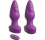 Threesome Butt Plug with Vibration