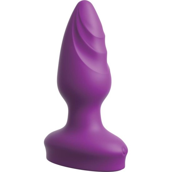 Threesome Butt Plug with Vibration