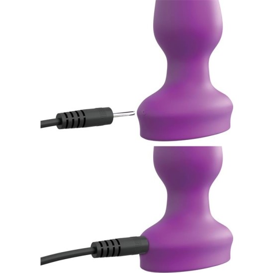 Threesome Butt Plug with Vibration