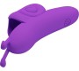 Prettylove Finger Vibrator Snail Purple