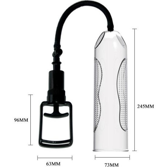 Prettylove Penis Pump with Vibrating Alexander