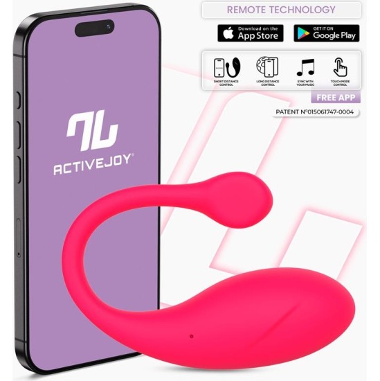 Intoyou App Series Bulby Vibrating Egg with App Dark Pink