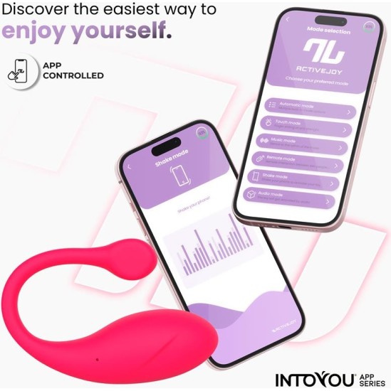Intoyou App Series Bulby Vibrating Egg with App Dark Pink