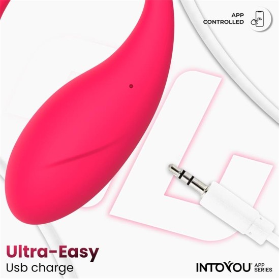 Intoyou App Series Bulby Vibrating Egg with App Dark Pink
