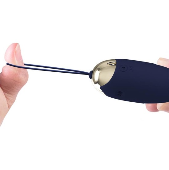 Prettylove Mina Vibrating Egg with Digital Screem Remote control Blue