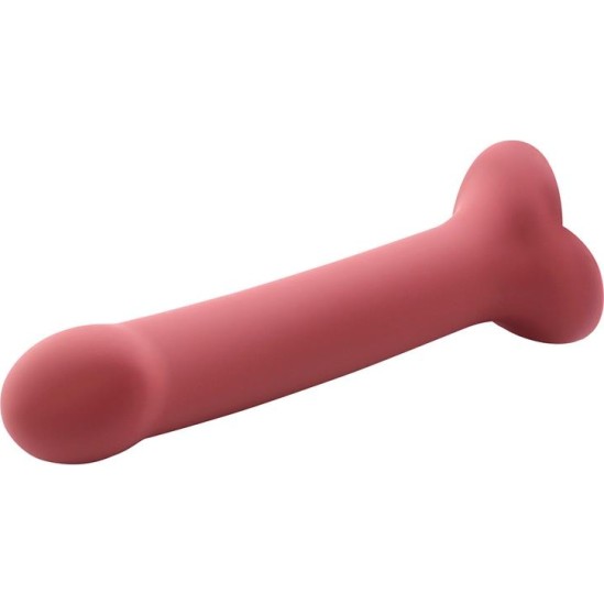 Action Bouncy Liquid Silicone Dildo Hiper Flexible 6.5 - 16.5 cm Size S Burgundy