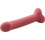 Action Bouncy Liquid Silicone Dildo Hiper Flexible 6.5 - 16.5 cm Size S Burgundy