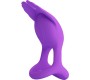 Prettylove Silas Vibrating Penis Ring Purple