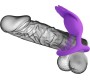 Prettylove Silas Vibrating Penis Ring Purple