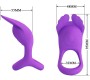 Prettylove Silas Vibrating Penis Ring Purple