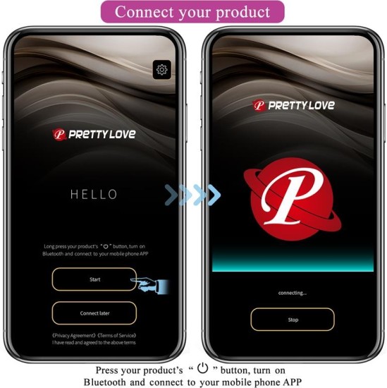 Prettylove Hector Electroshock Vibe with App